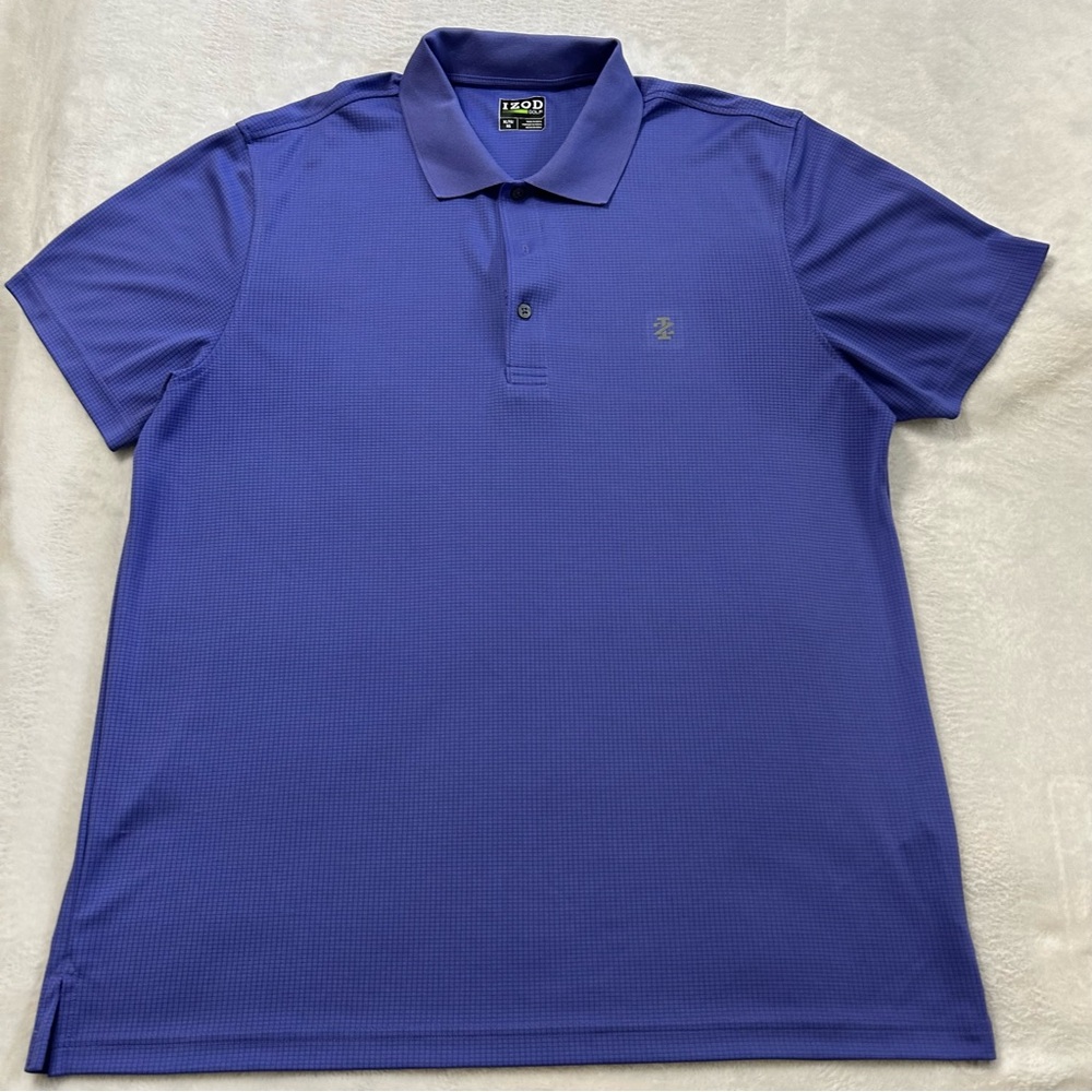 Izod Men's Polo Shirt in Vibrant Blue